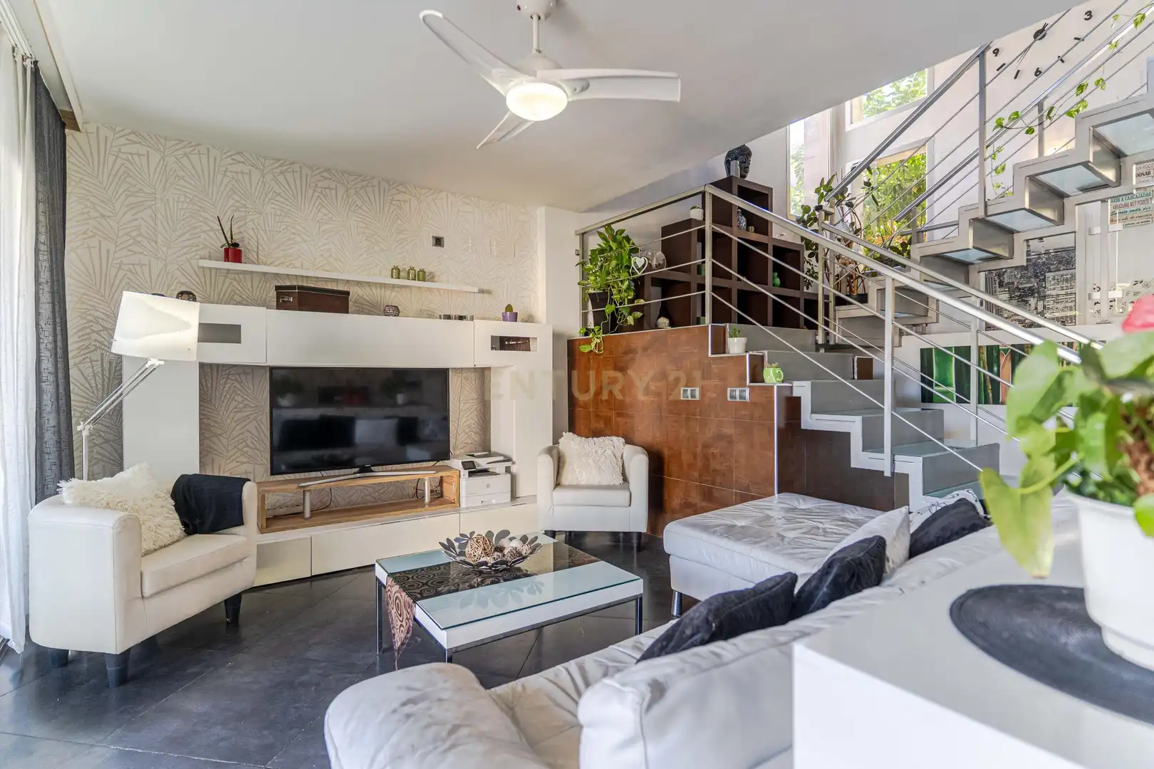 Sala de estar de Casa o chalet en venta en Loja con Aire acondicionado, Jardín privado y Trastero