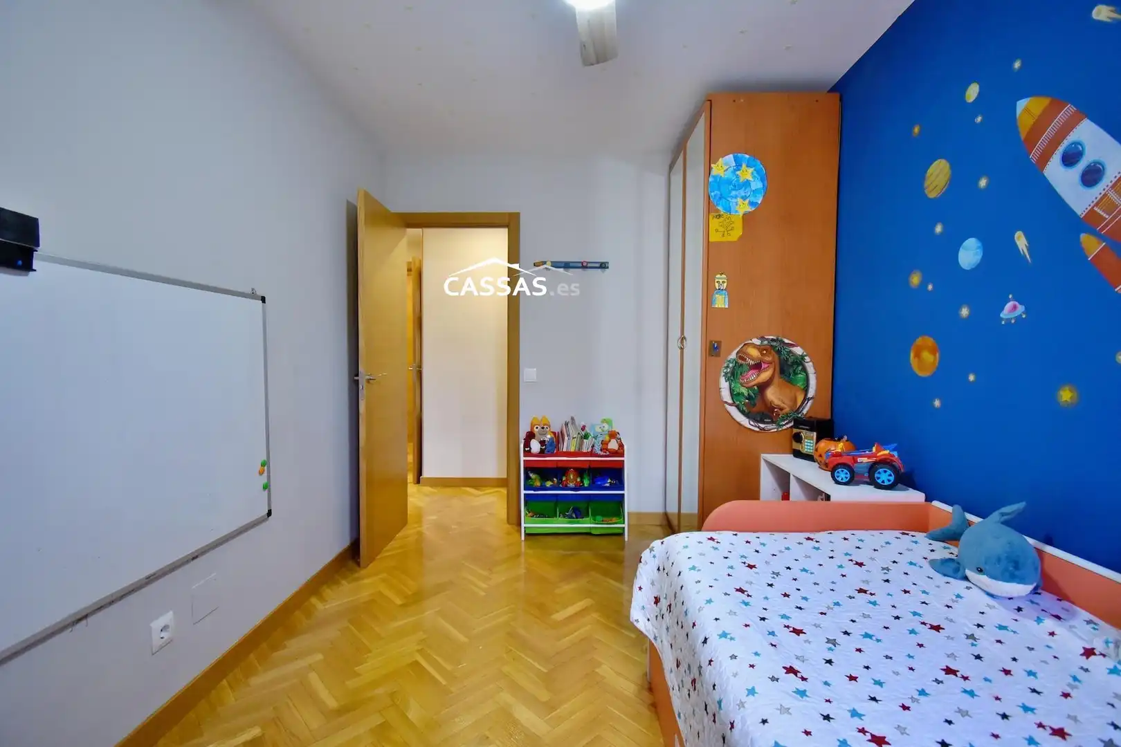 Bedroom of Flat for sale in Torrejón de Ardoz  with Air Conditioner, Heating and Parquet flooring