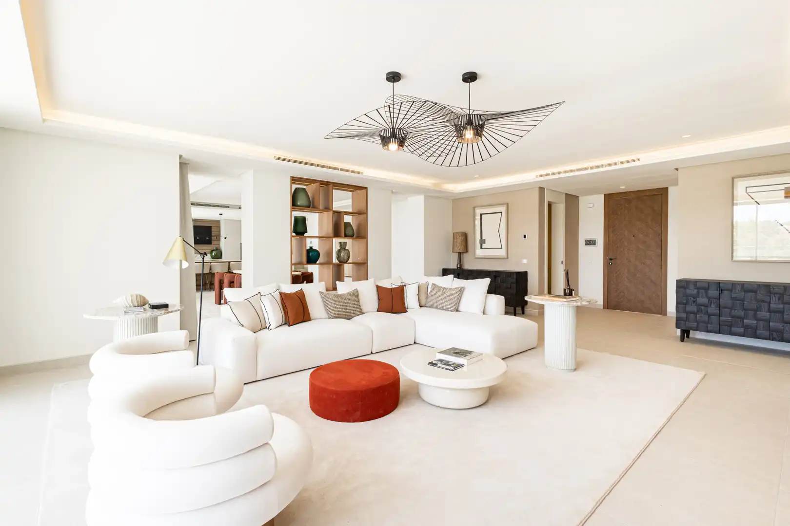 Sala d'estar de Àtic en venda en Marbella amb Aire condicionat, Calefacció i Terrassa