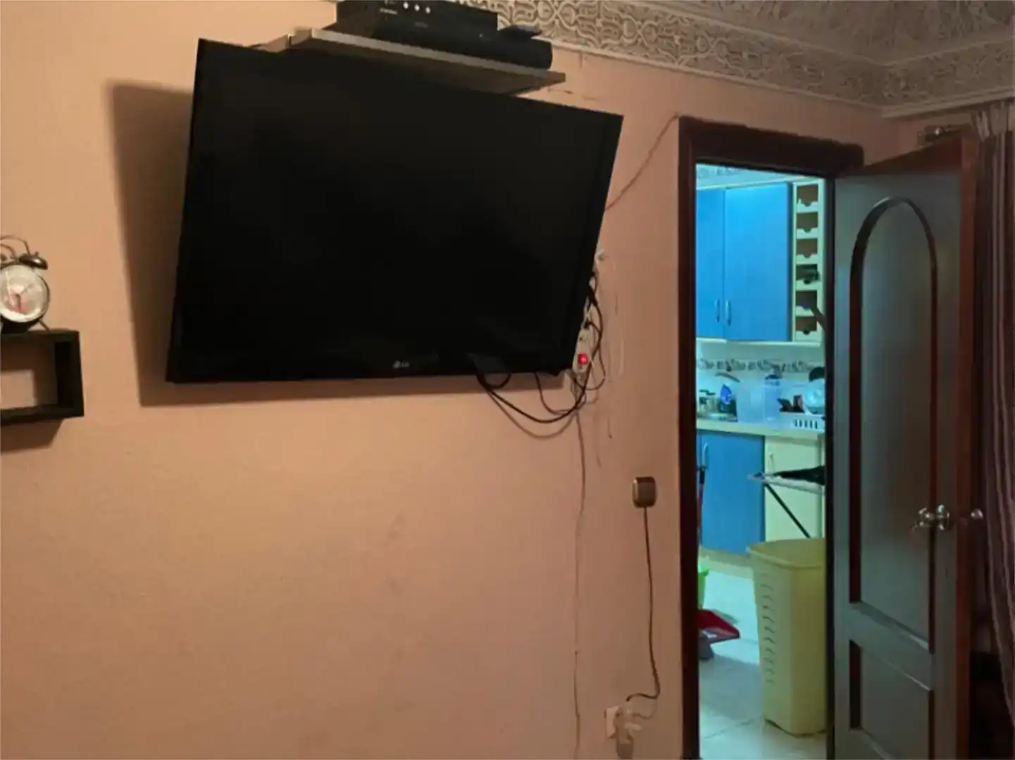 Sala de estar de Apartamento en venta en Algeciras con Aire acondicionado, Parquet y Amueblado