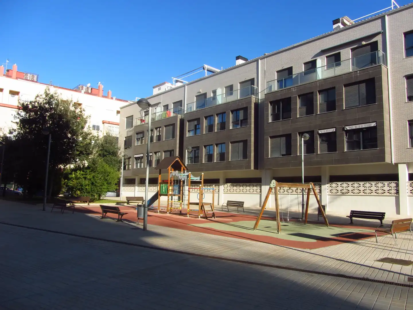 Exterior view of Flat for sale in Castellón de la Plana / Castelló de la Plana  with Air Conditioner, Storage room and Furnished