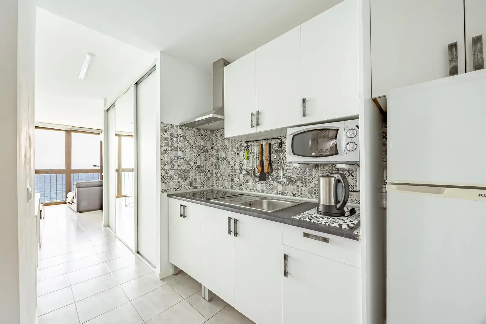 Cocina de Estudio en venta en San Bartolomé de Tirajana con Aire acondicionado, Amueblado y Piscina comunitaria