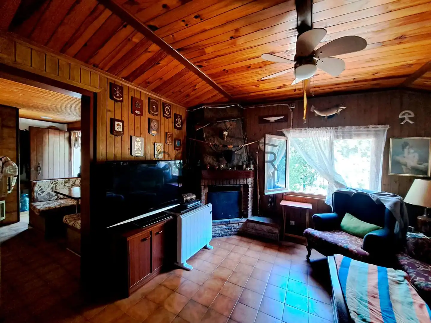 Sala de estar de Casa o chalet en venta en Llimiana con Jardín privado, Terraza y Trastero