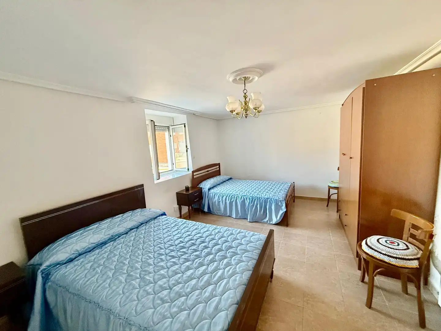 Bedroom of Country homes for sale in Valdefuentes del Páramo  with Heating, Furnished and Oven