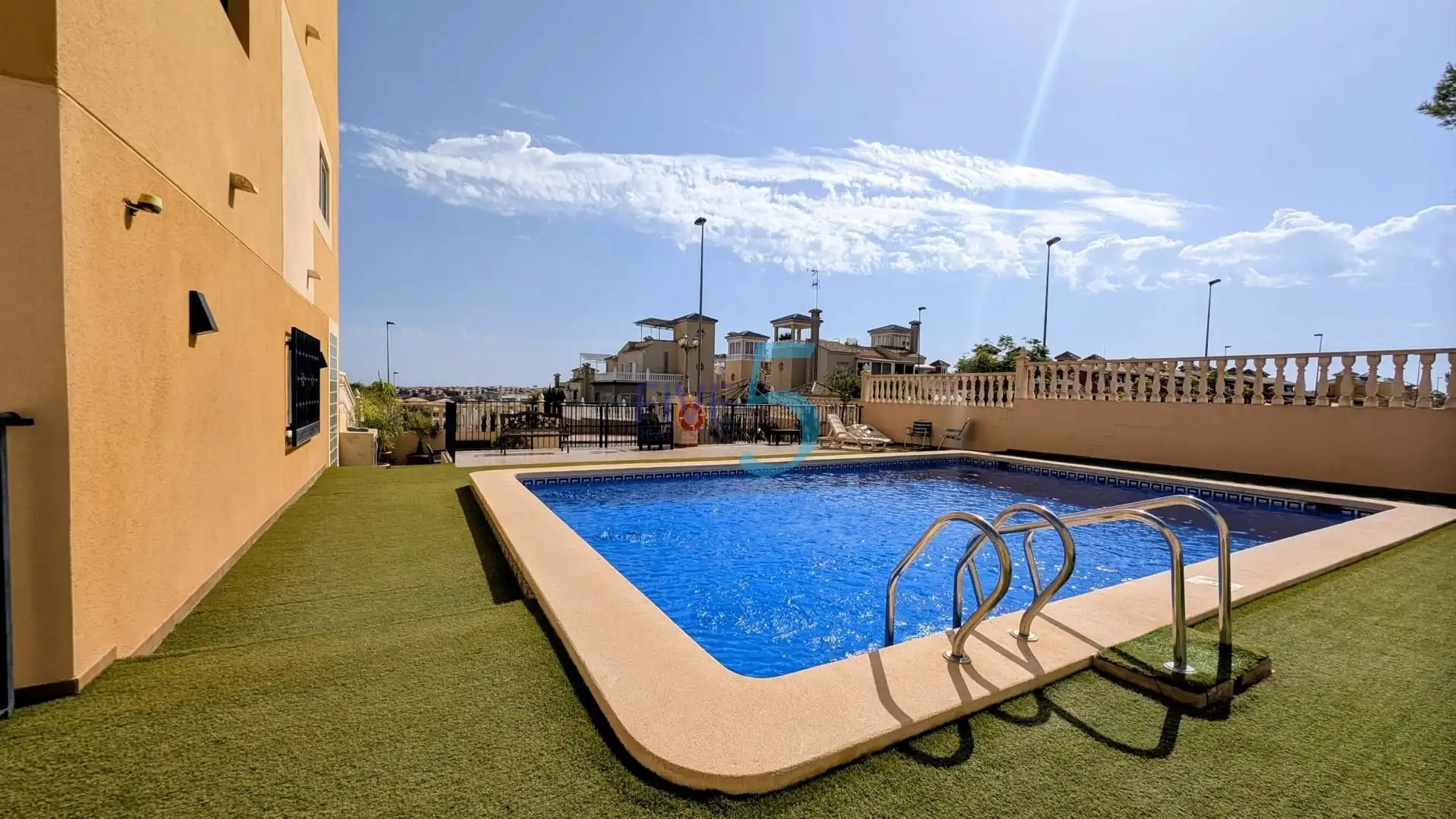 Swimming pool of Flat for sale in Orihuela  with Air Conditioner, Heating and Storage room