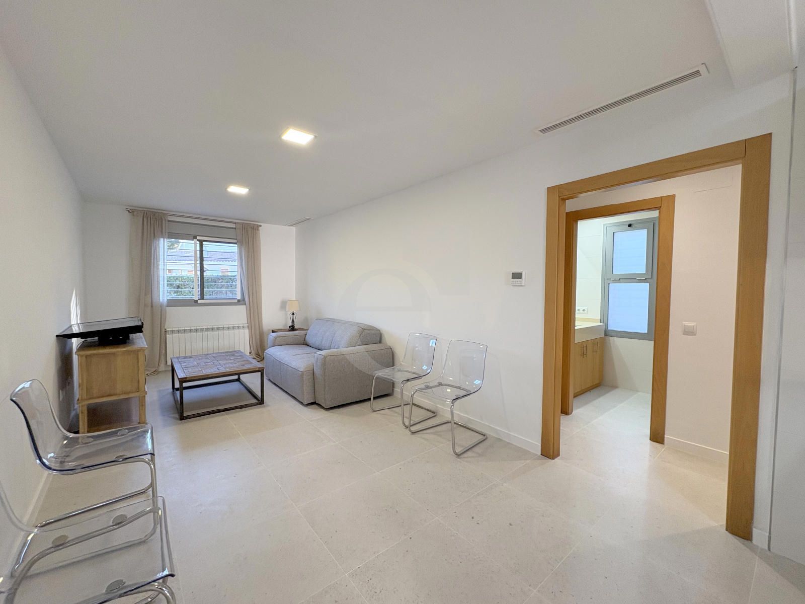 Sala de estar de Piso de alquiler en Torrent con Aire acondicionado, Piscina y Piscina comunitaria