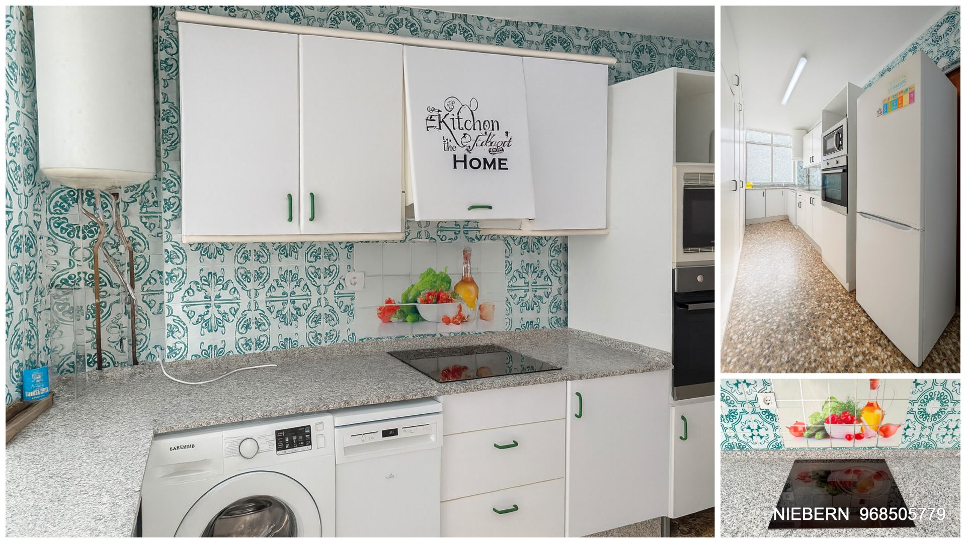 Kitchen of Flat to rent in Cartagena  with Air Conditioner, Furnished and Oven