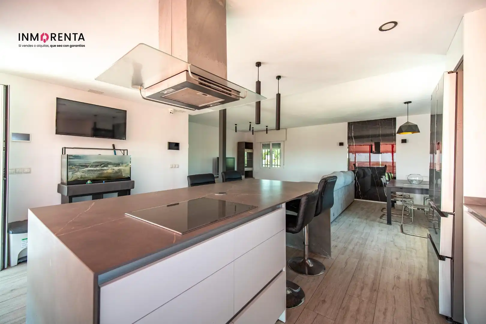 Cuina de Casa o xalet en venda en El Viso de San Juan amb Calefacció, Jardí privat i Piscina