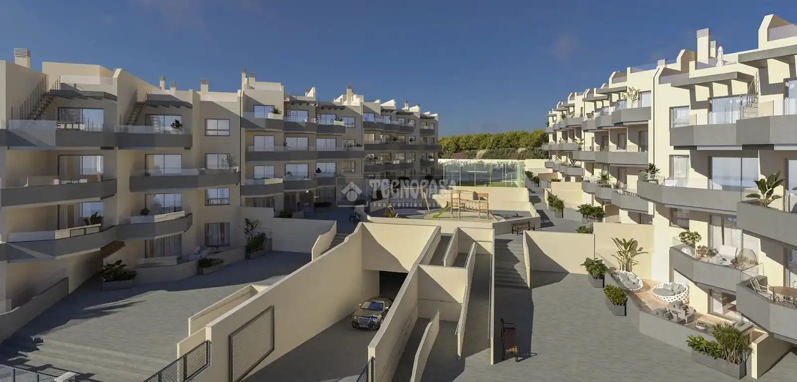 Vista exterior de Pis en venda en Torrox amb Terrassa, Traster i Piscina comunitària