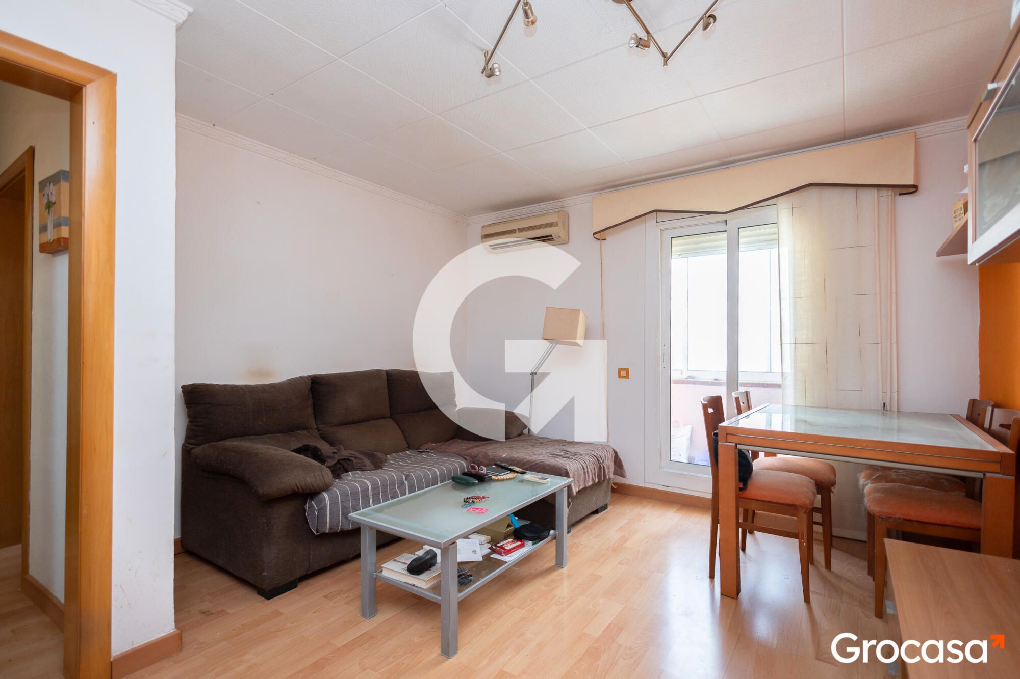 Living room of Flat for sale in Viladecans  with Air Conditioner, Oven and Balcony