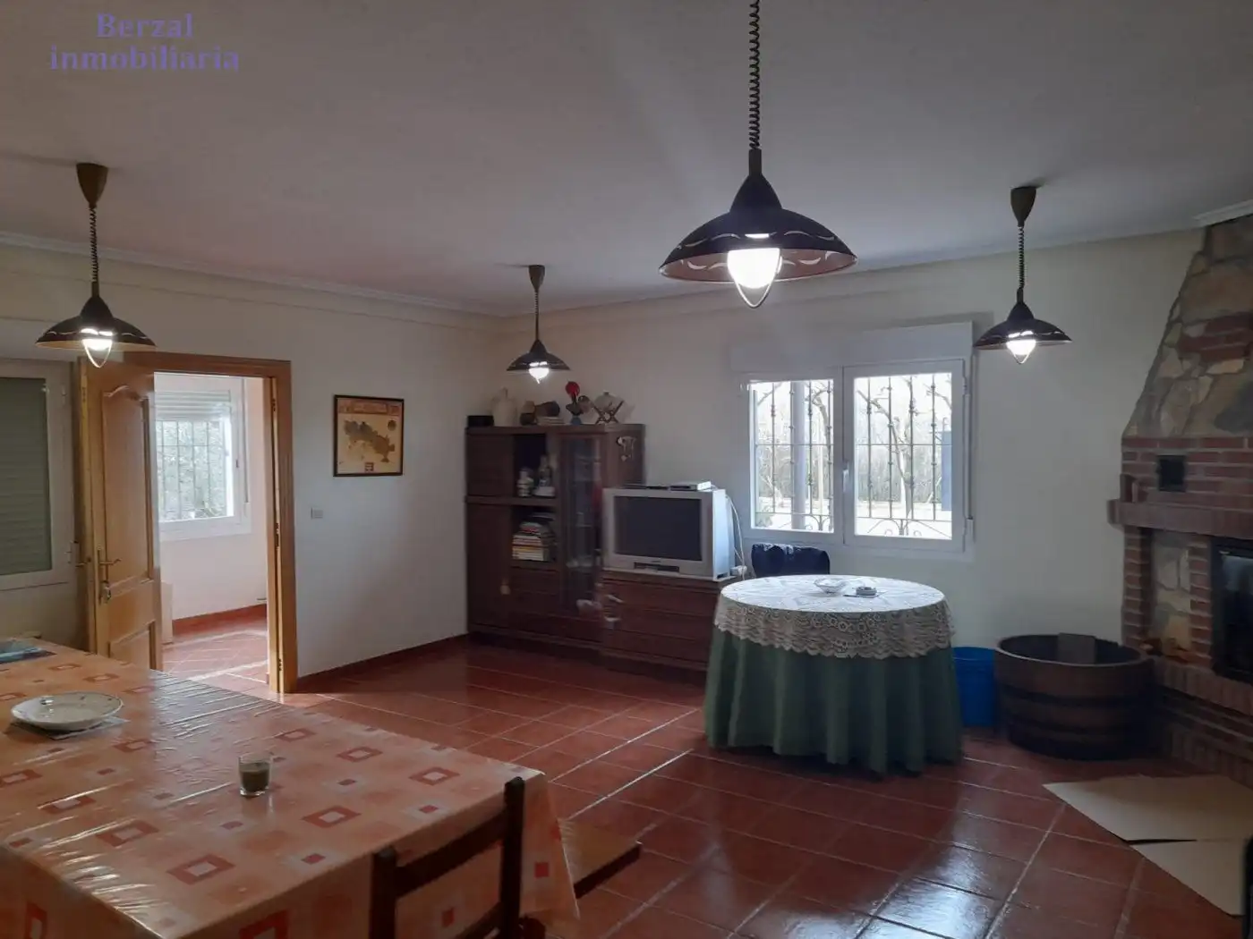 Comedor de Finca rústica en venta en Lardero con Calefacción, Jardín privado y Terraza