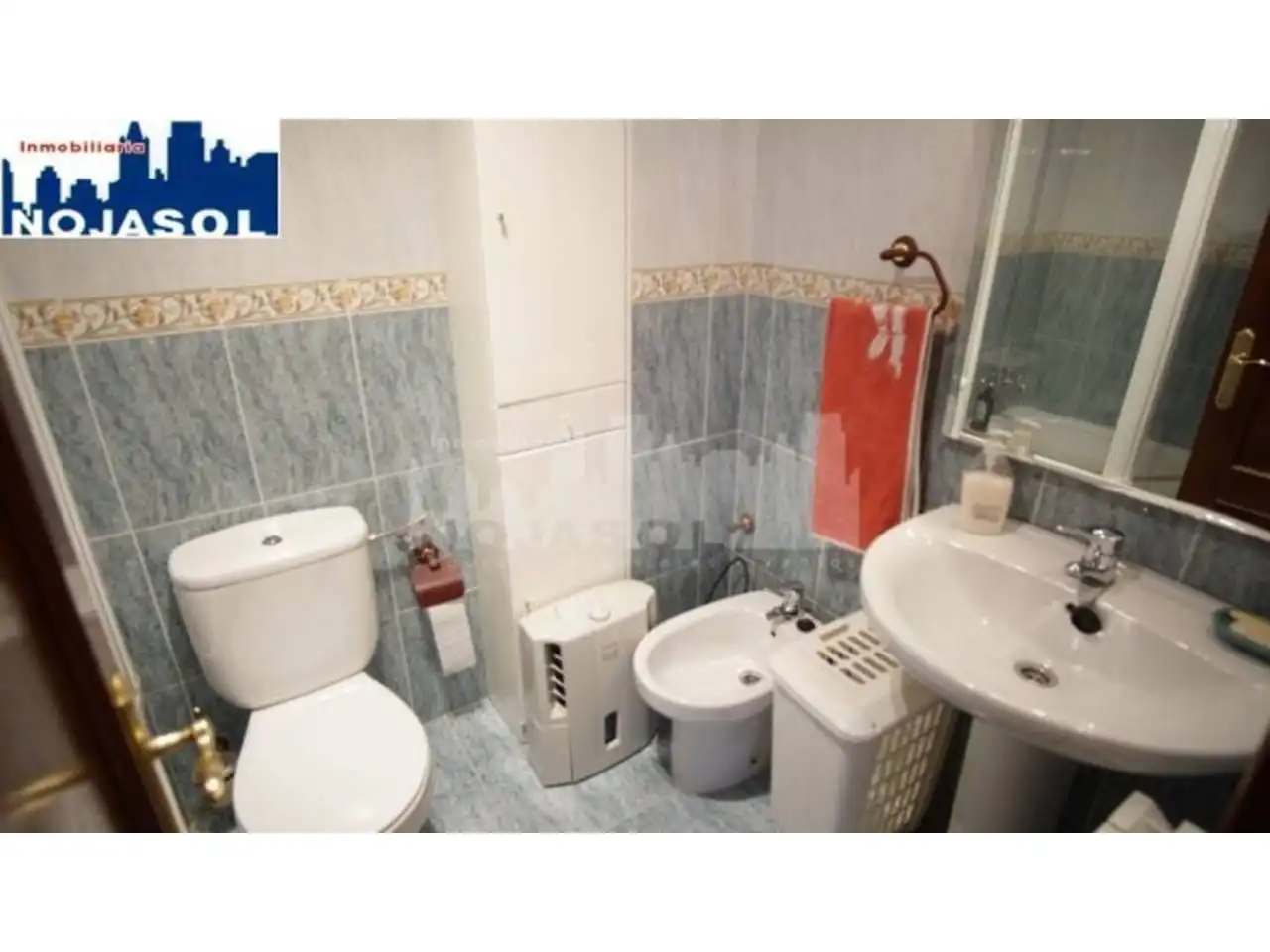 Bany de Apartament de lloguer en Noja amb Calefacció, Terrassa i Traster