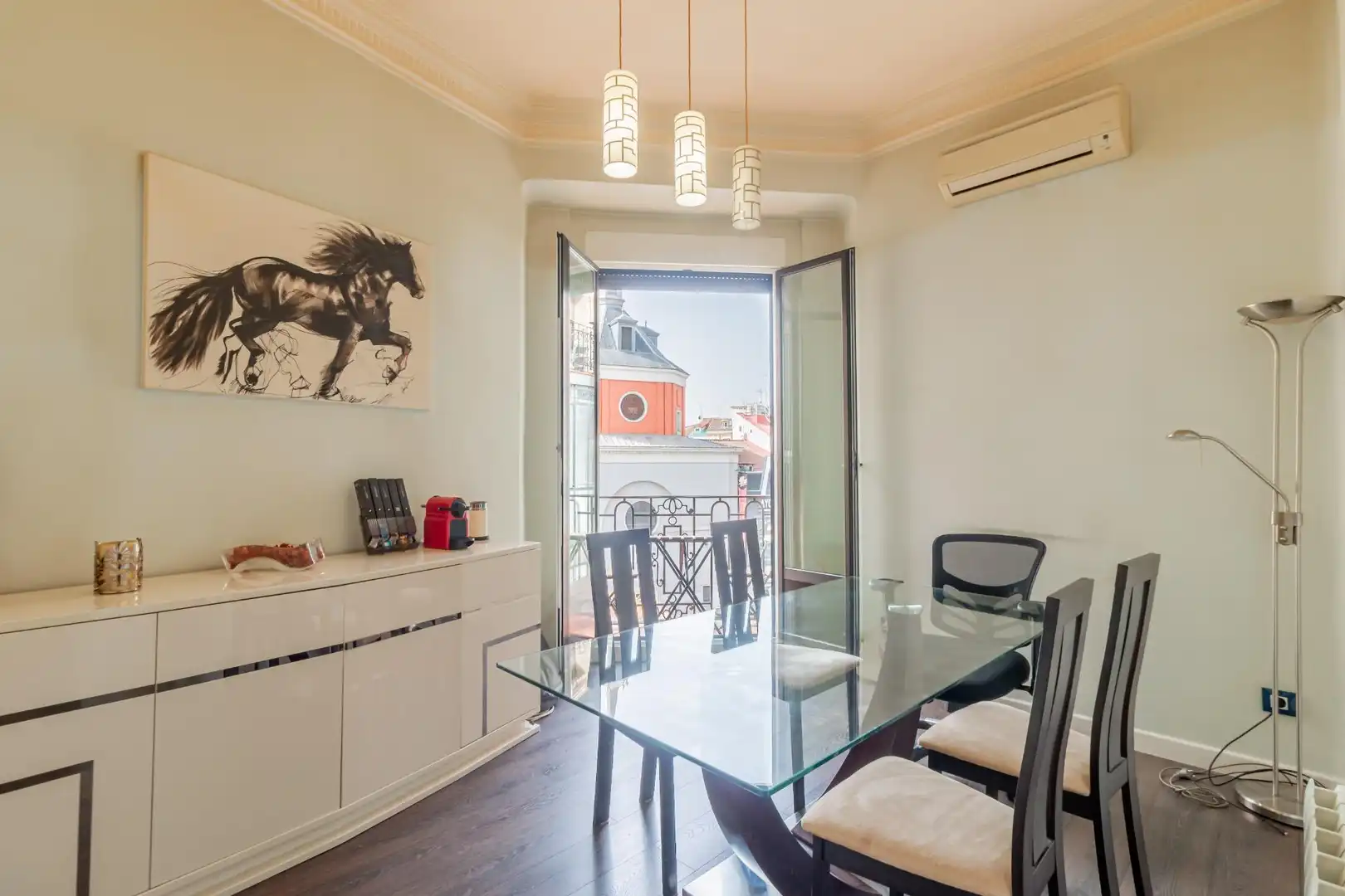 Dining room of Flat for sale in Madrid  with Air Conditioner, Heating and Balcony