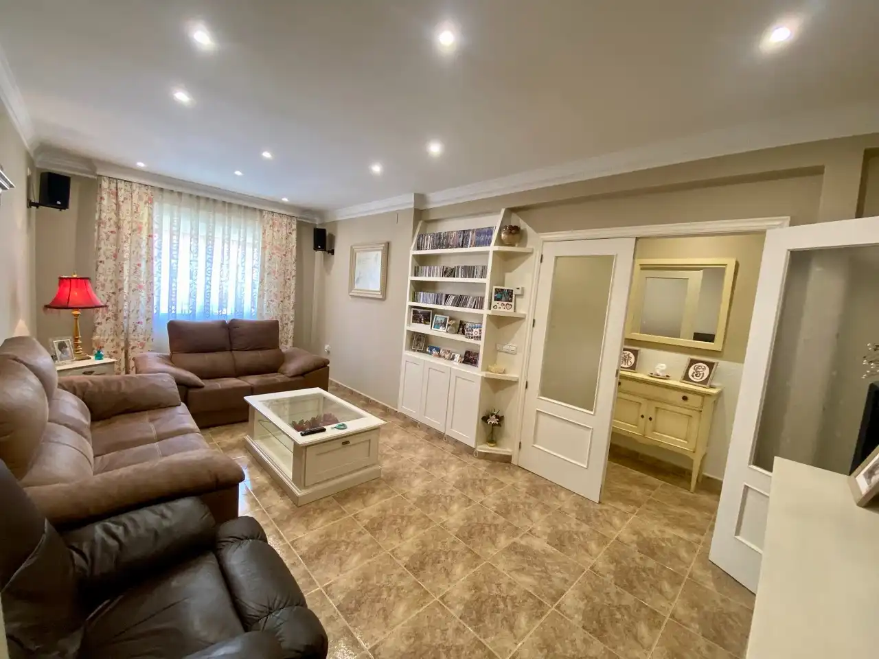 Living room of Detached homes for sale in Villarrubia de los Ojos  with Air Conditioner, Heating and Private garden
