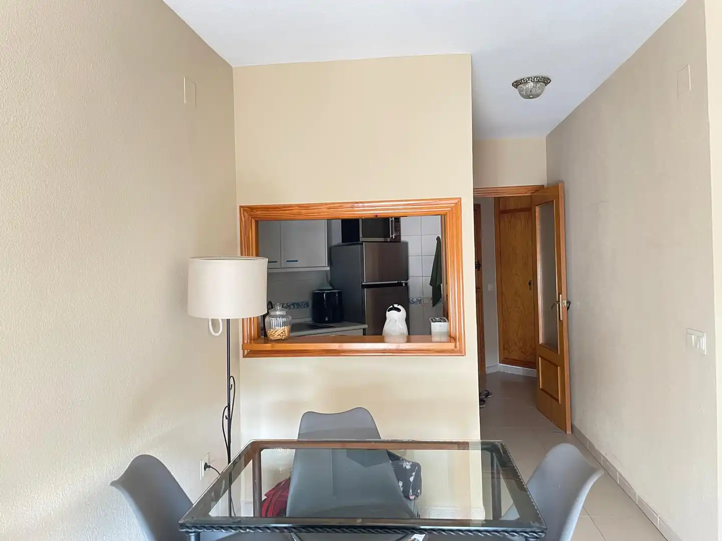 Menjador de Apartament en venda en El Portil amb Terrassa, Moblat i Piscina comunitària