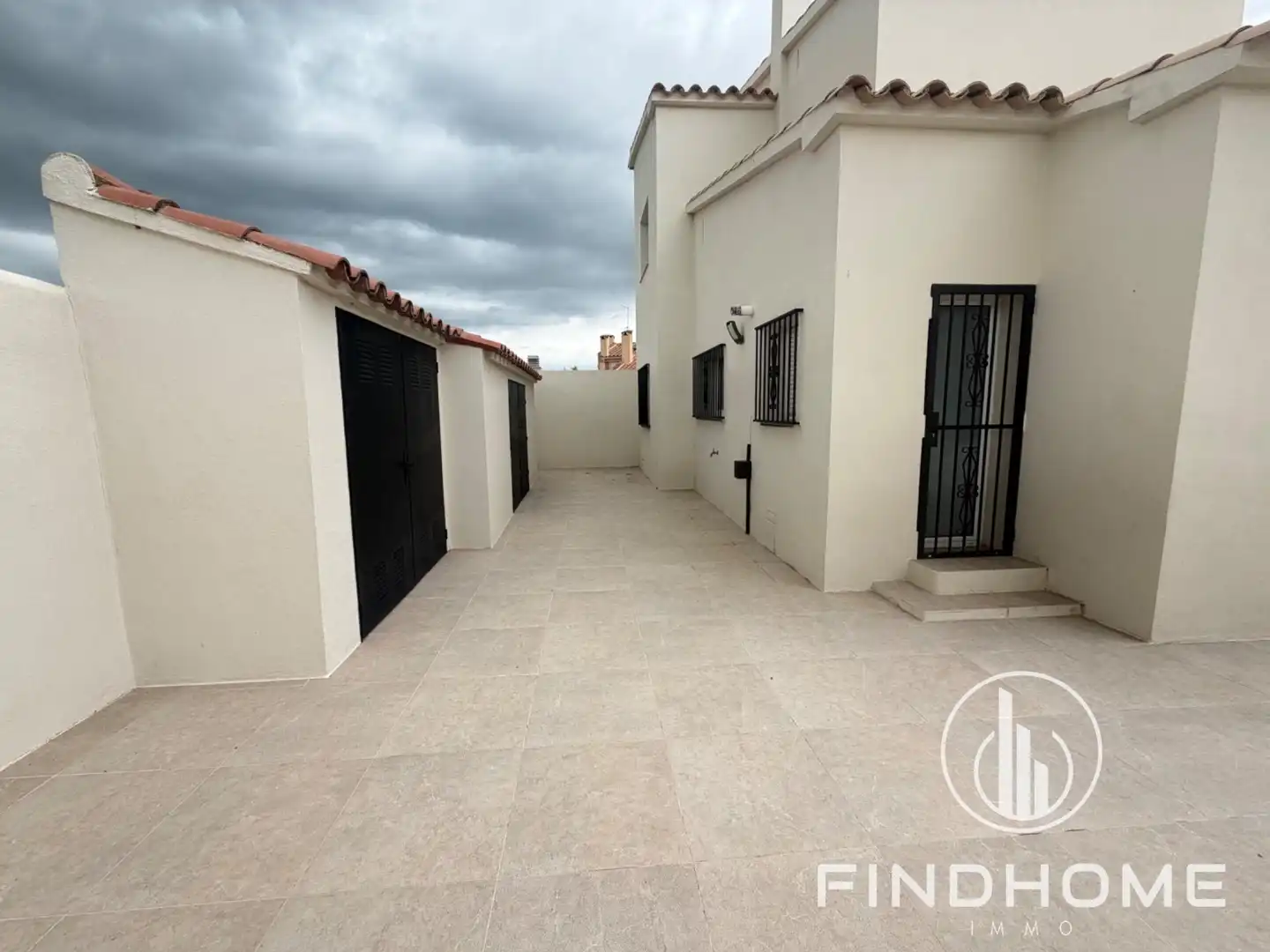 Terrassa de Casa adosada en venda en Avinyonet de Puigventós amb Calefacció, Jardí privat i Terrassa