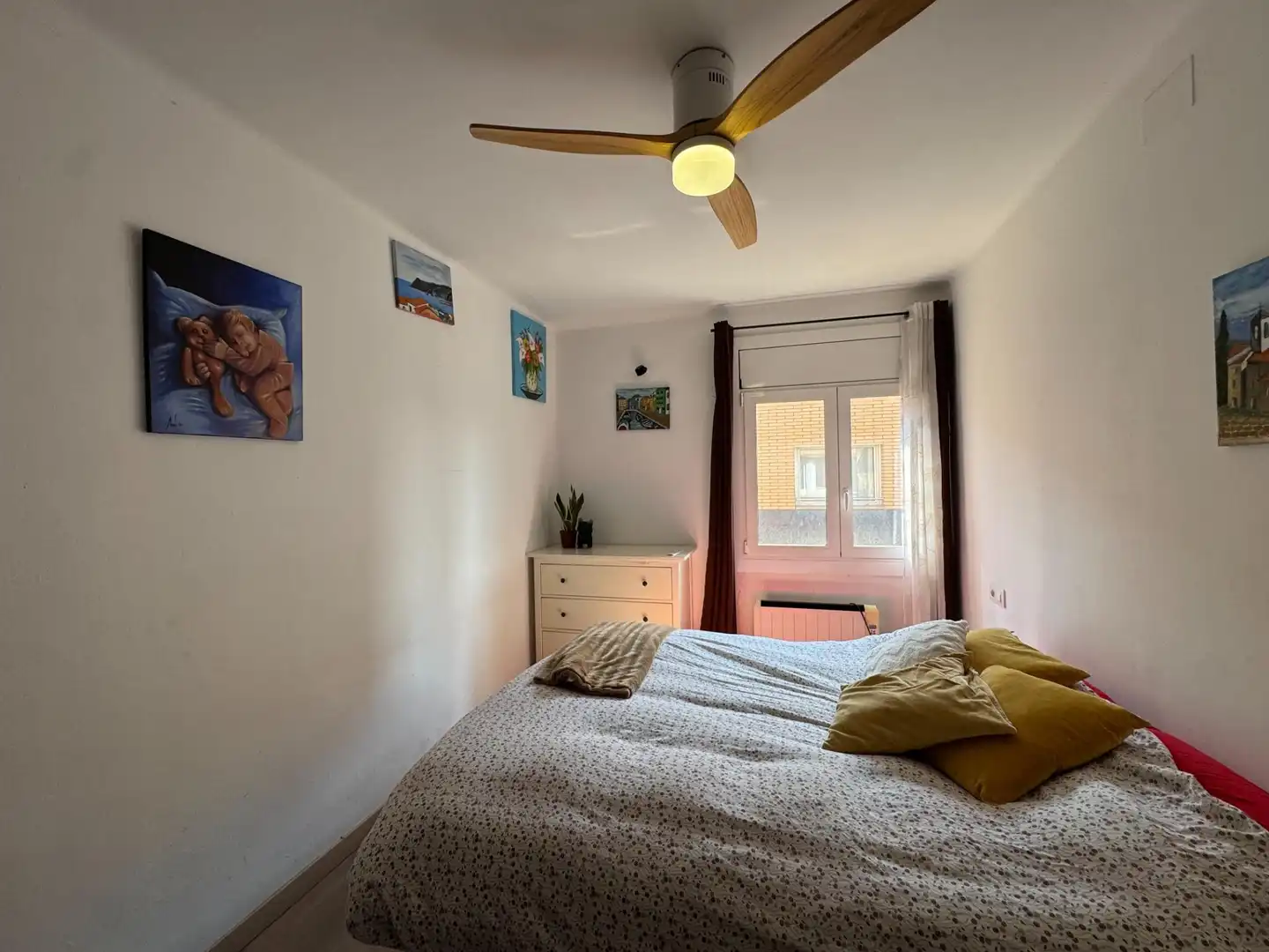 Schlafzimmer von Wohnung zum Verkauf in Granollers mit Parkett, Terrasse und Abstellraum