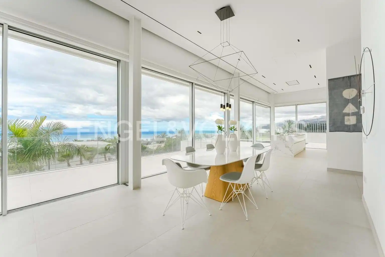 Dining room of Houses for sale in Guía de Isora  with Air Conditioner, Terrace and Swimming Pool