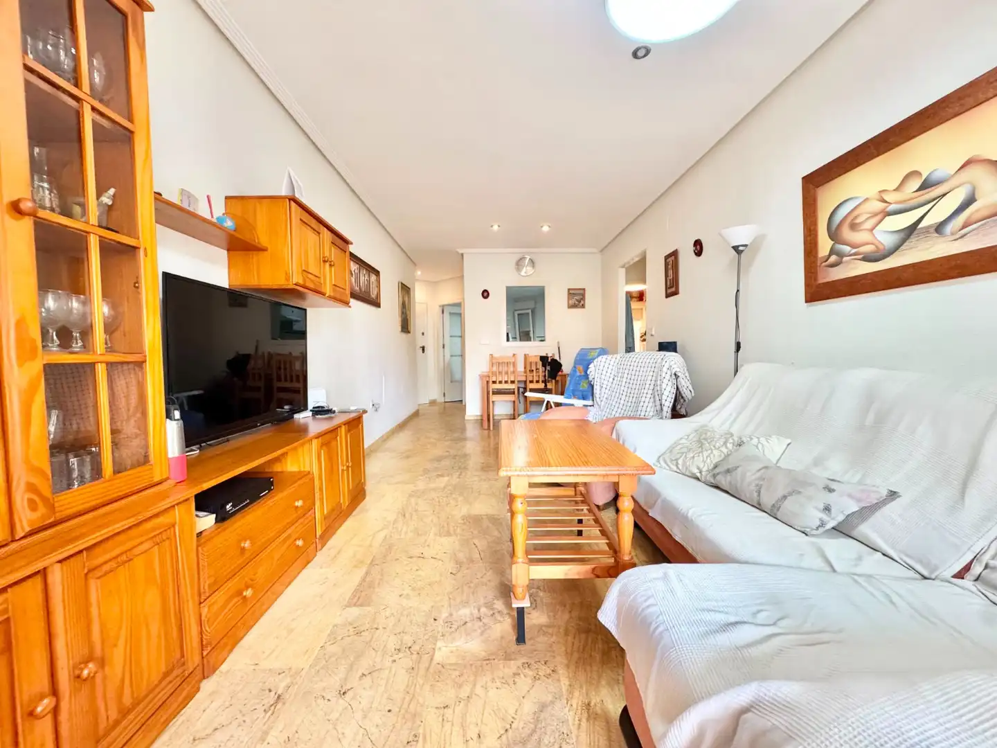 Sala d'estar de Casa o xalet de lloguer en Orihuela amb Calefacció, Jardí privat i Traster