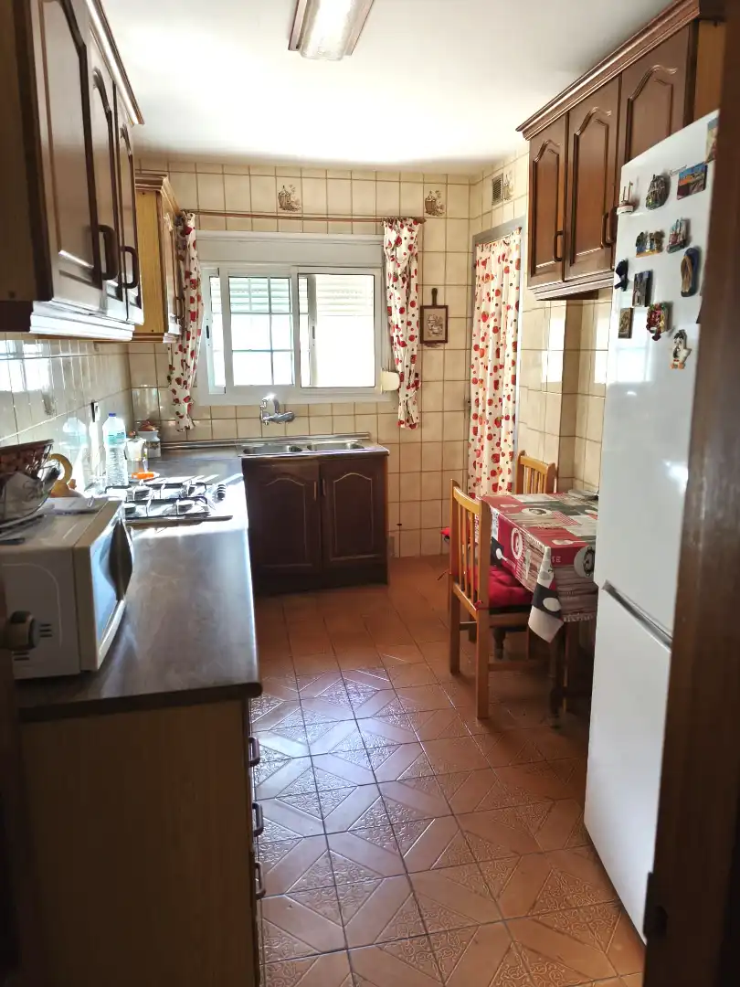 Kitchen of Flat for sale in Málaga  with Air Conditioner, Terrace and Storage room