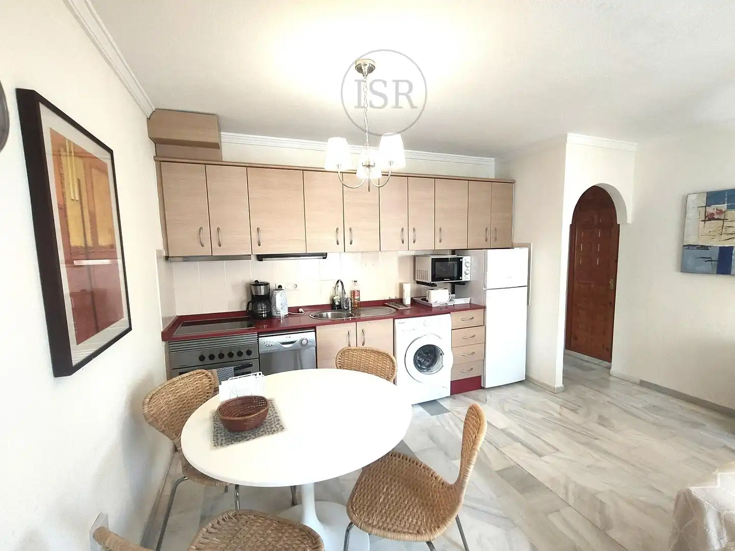 Cocina de Apartamento en venta en Vera con Aire acondicionado, Calefacción y Terraza