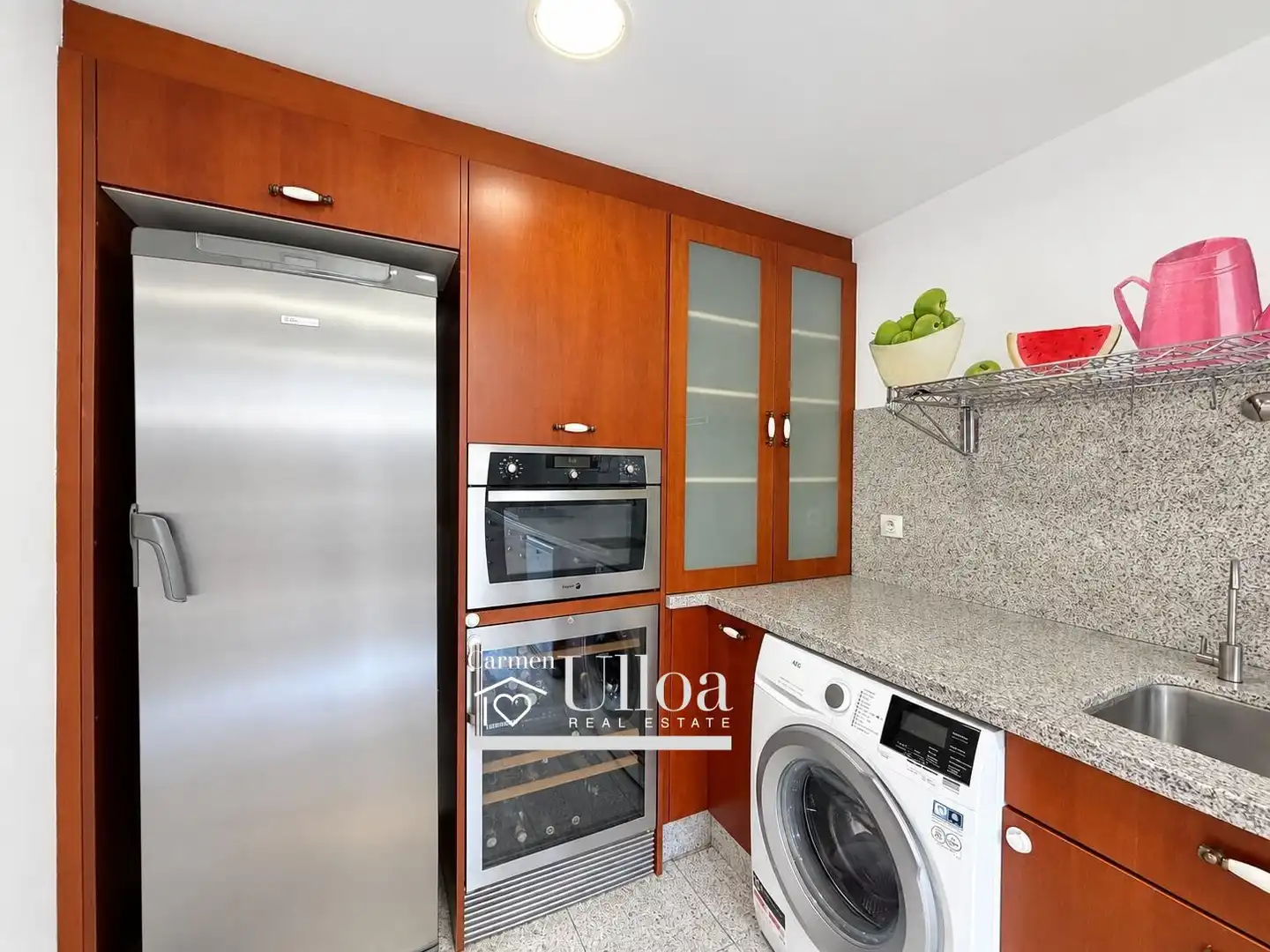 Cocina de Casa o chalet en venta en Alicante / Alacant con Aire acondicionado, Calefacción y Jardín privado