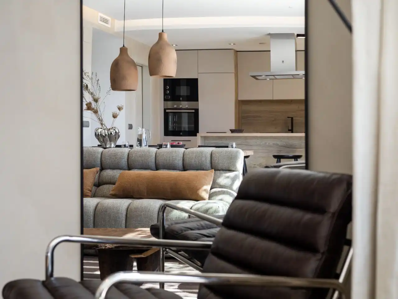 Sala de estar de Apartamento en venta en Mijas con Aire acondicionado, Terraza y Balcón
