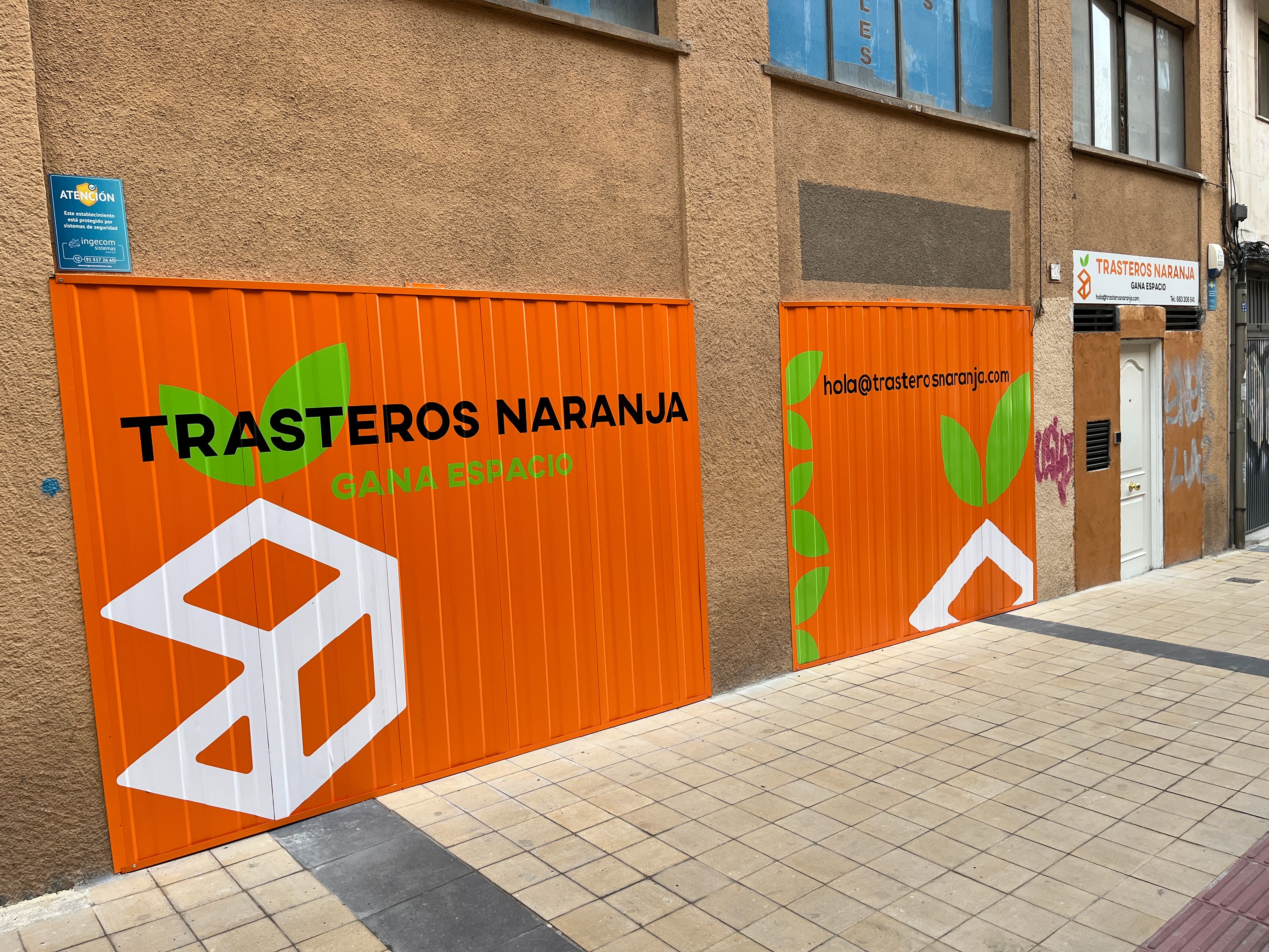 Vista exterior de Trastero de alquiler en Salamanca Capital con Alarma
