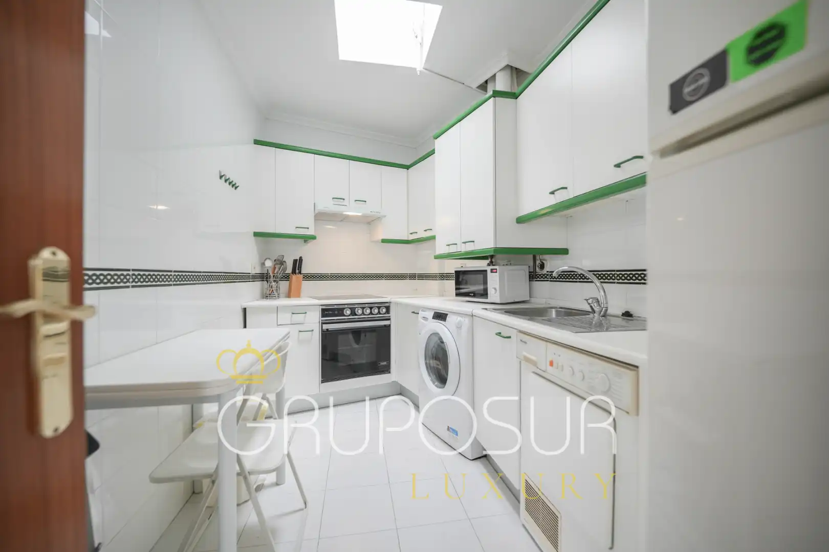 Cocina de Apartamento en venta en Valladolid con Aire acondicionado, Calefacción y Parquet