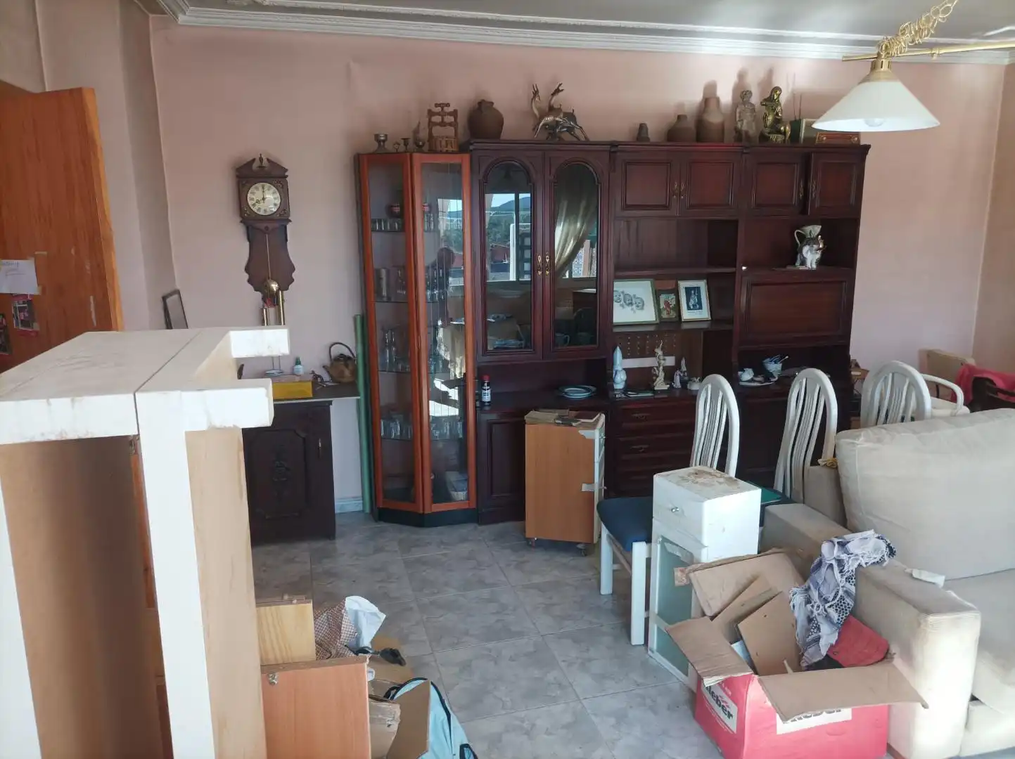 Sala d'estar de Casa o xalet en venda en Botorrita amb Terrassa i Moblat
