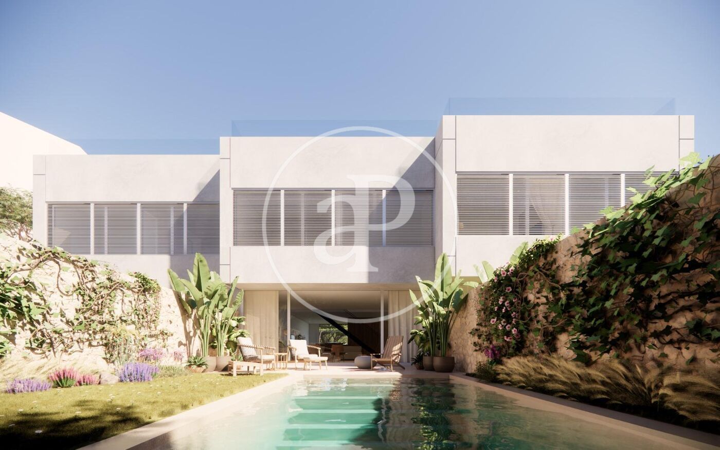 Swimming pool of House or chalet for sale in Santa Margalida  with Air Conditioner, Heating and Private garden