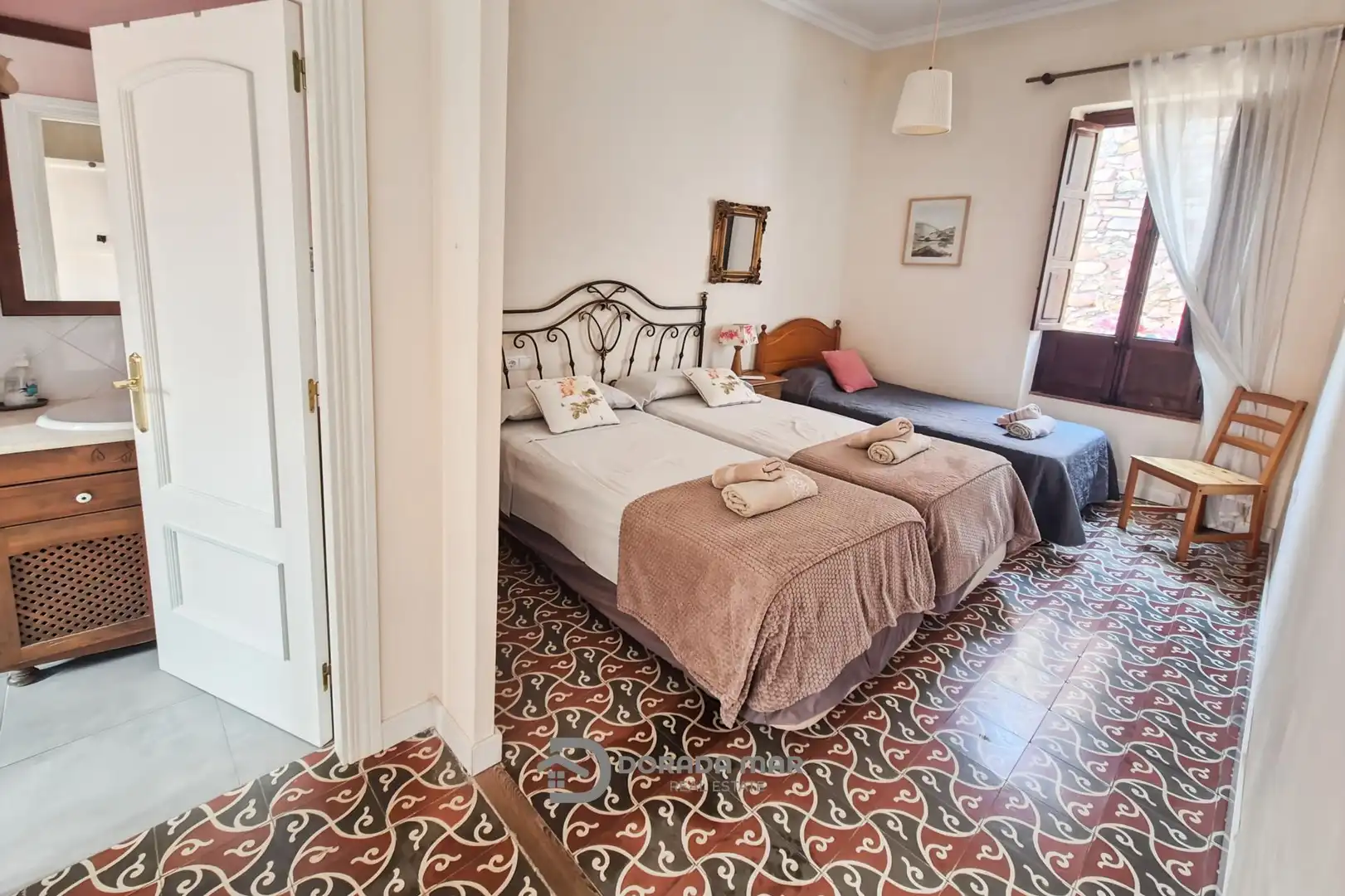 Schlafzimmer von Country house zum Verkauf in Benavites mit Heizung, Privatgarten und Terrasse