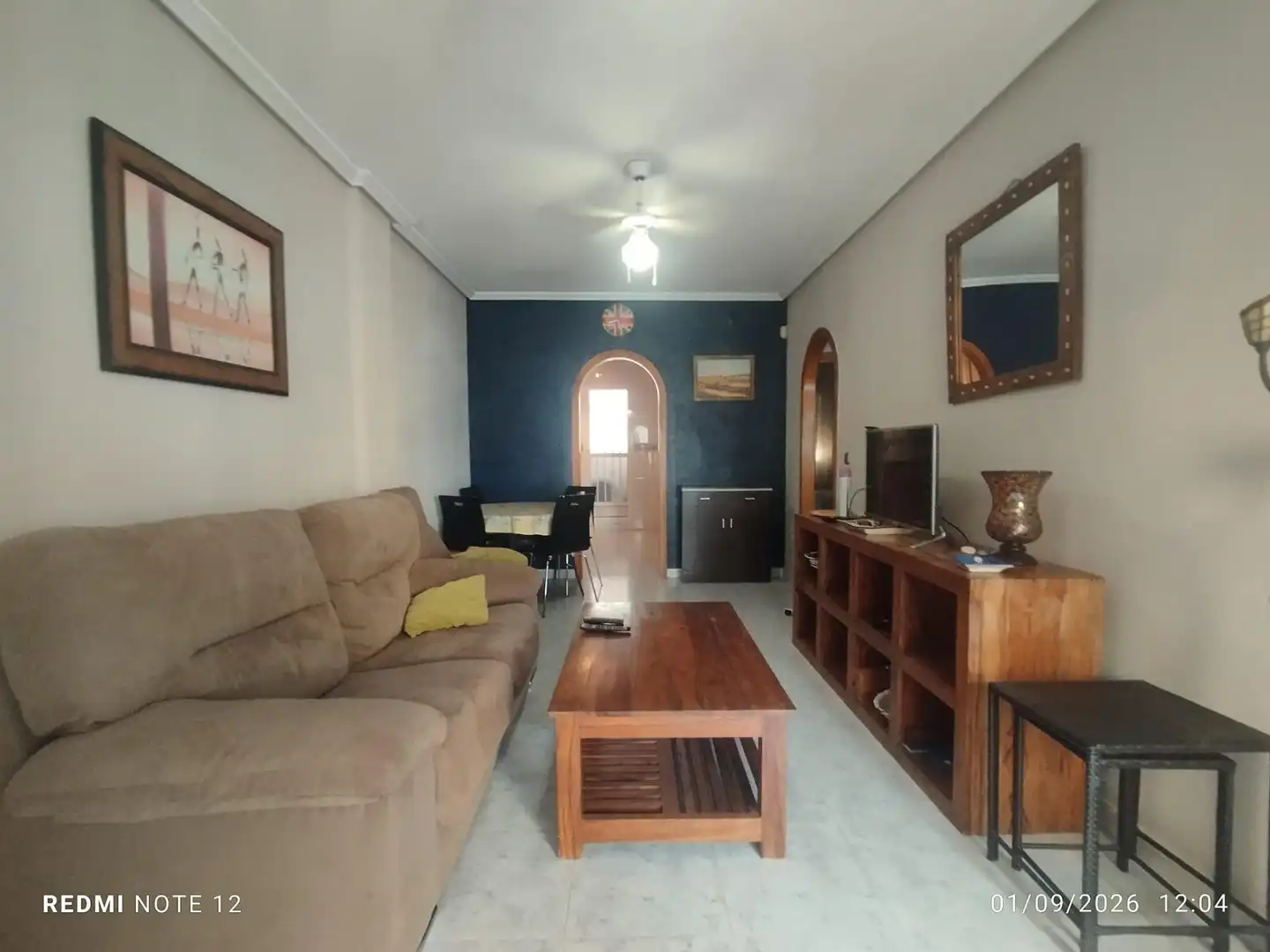 Wohnzimmer von Wohnungen zum Verkauf in Elche / Elx mit Terrasse, Möbliert und Balkon