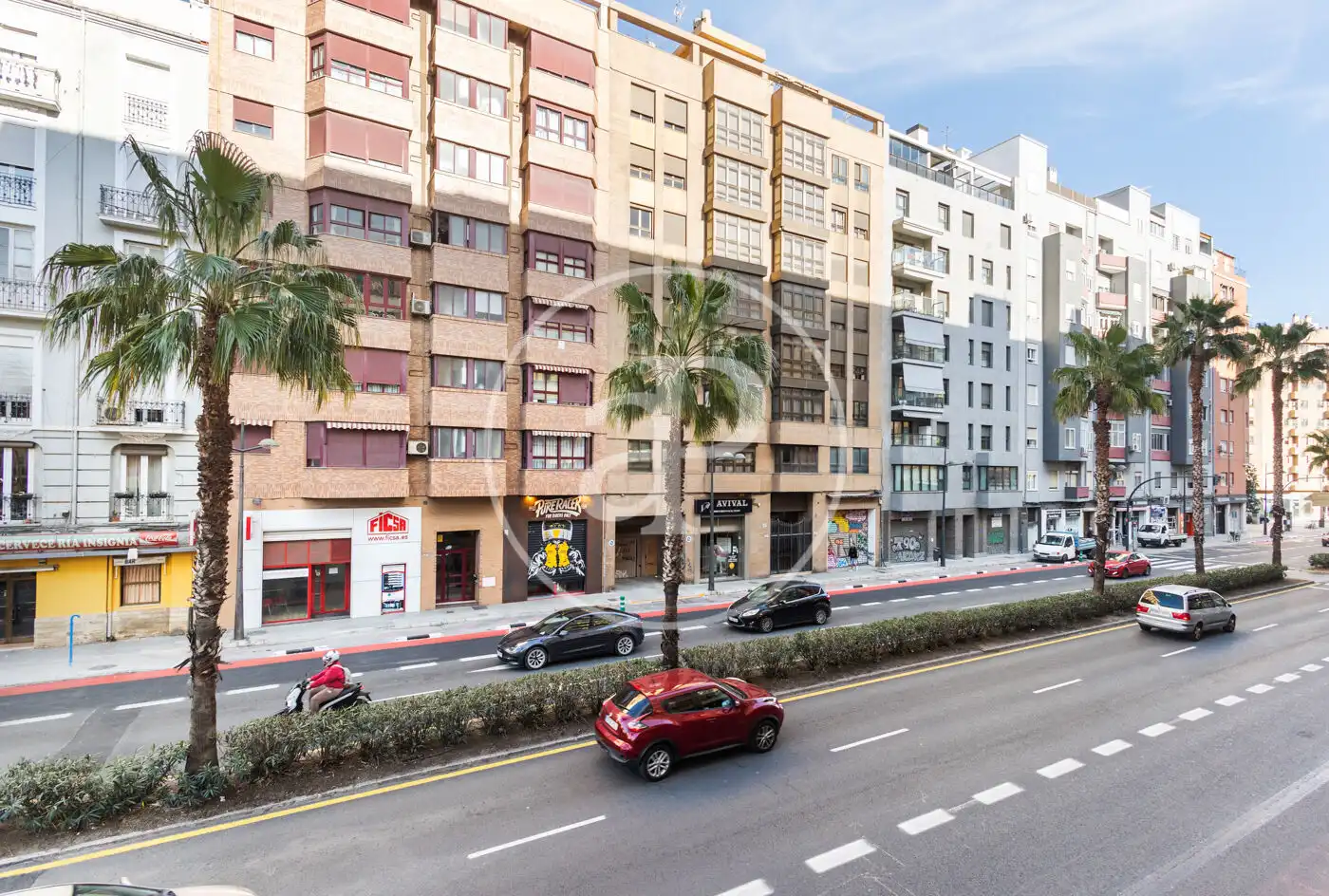 Vista exterior de Loft de lloguer en Valencia amb Aire condicionat, Calefacció i Moblat