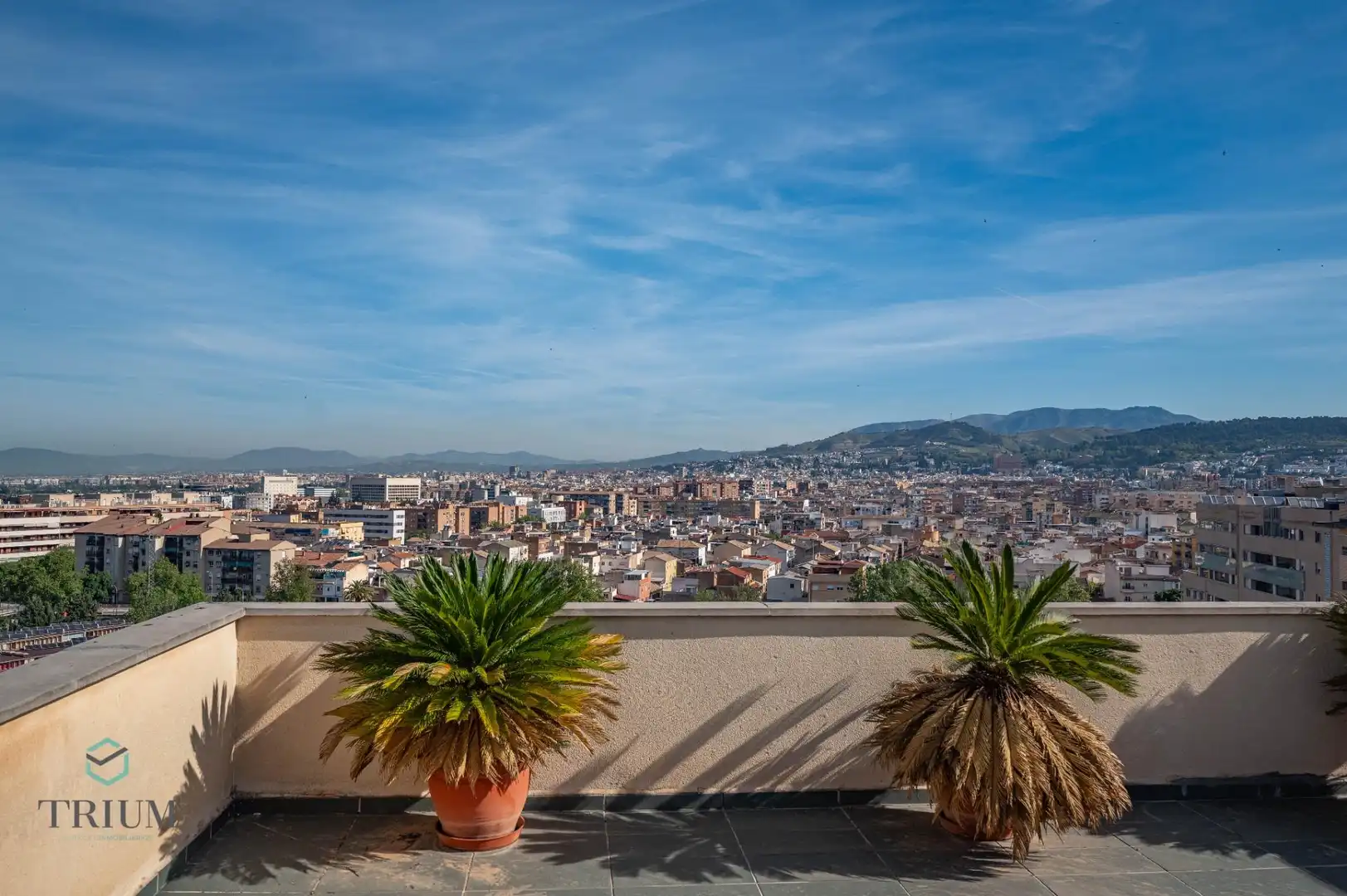 Terrace of Attic for sale in  Granada Capital  with Air Conditioner, Heating and Parquet flooring