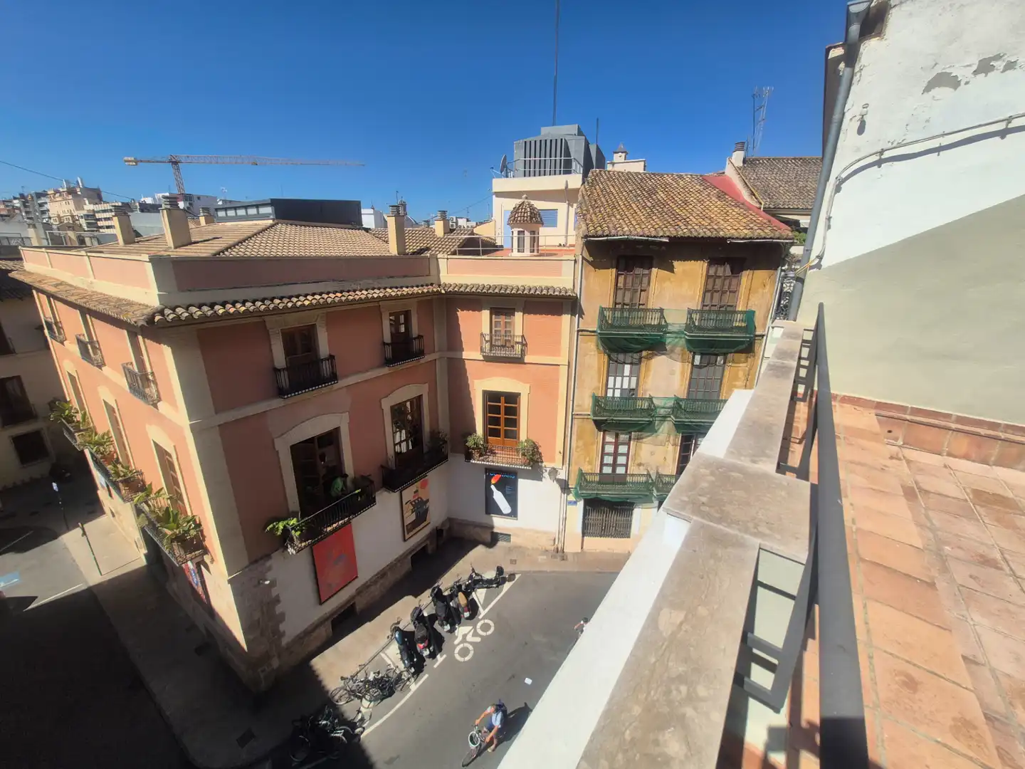 Vista exterior de Àtic de lloguer en Valencia amb Aire condicionat, Calefacció i Parquet
