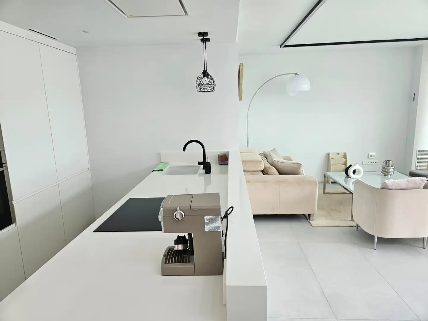 Cocina de Ático de alquiler en Jávea / Xàbia con Aire acondicionado, Calefacción y Jardín privado