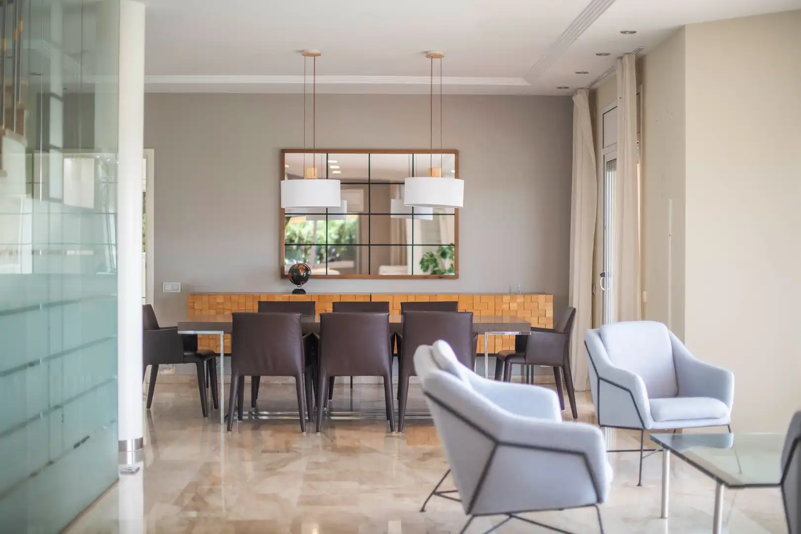 Comedor de Casa o chalet en venta en Alella con Aire acondicionado, Calefacción y Jardín privado