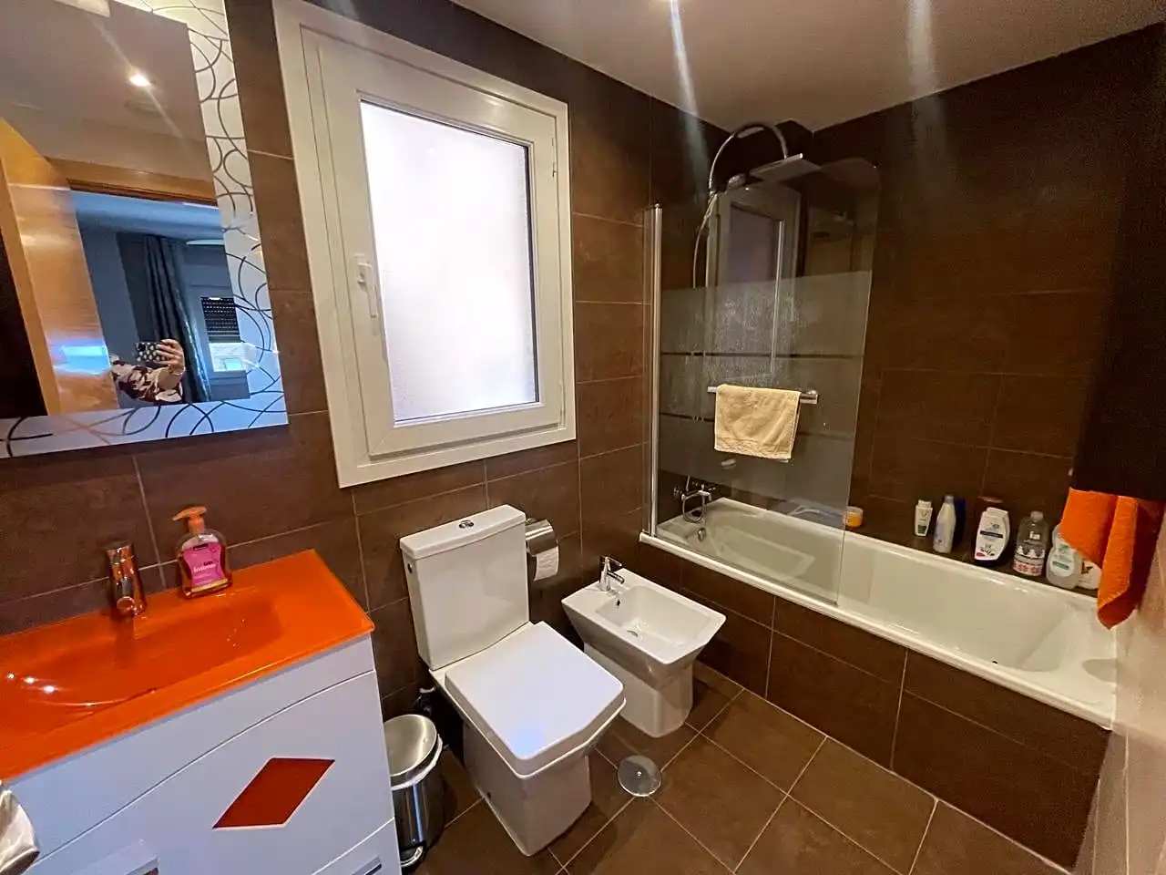 Baño de Piso de alquiler en Navalcarnero con Aire acondicionado, Calefacción y Terraza