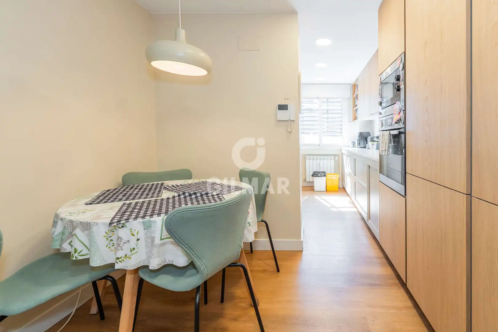 Dining room of Flat for sale in Madrid  with Heating, Private garden and Swimming Pool