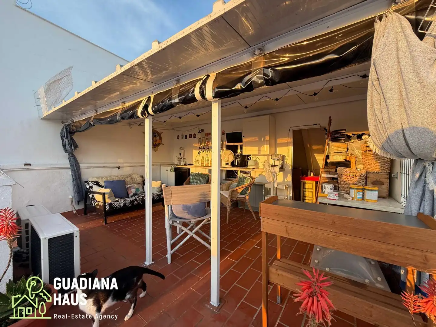 Terrassa de Casa adosada en venda en Ayamonte amb Aire condicionat, Calefacció i Terrassa