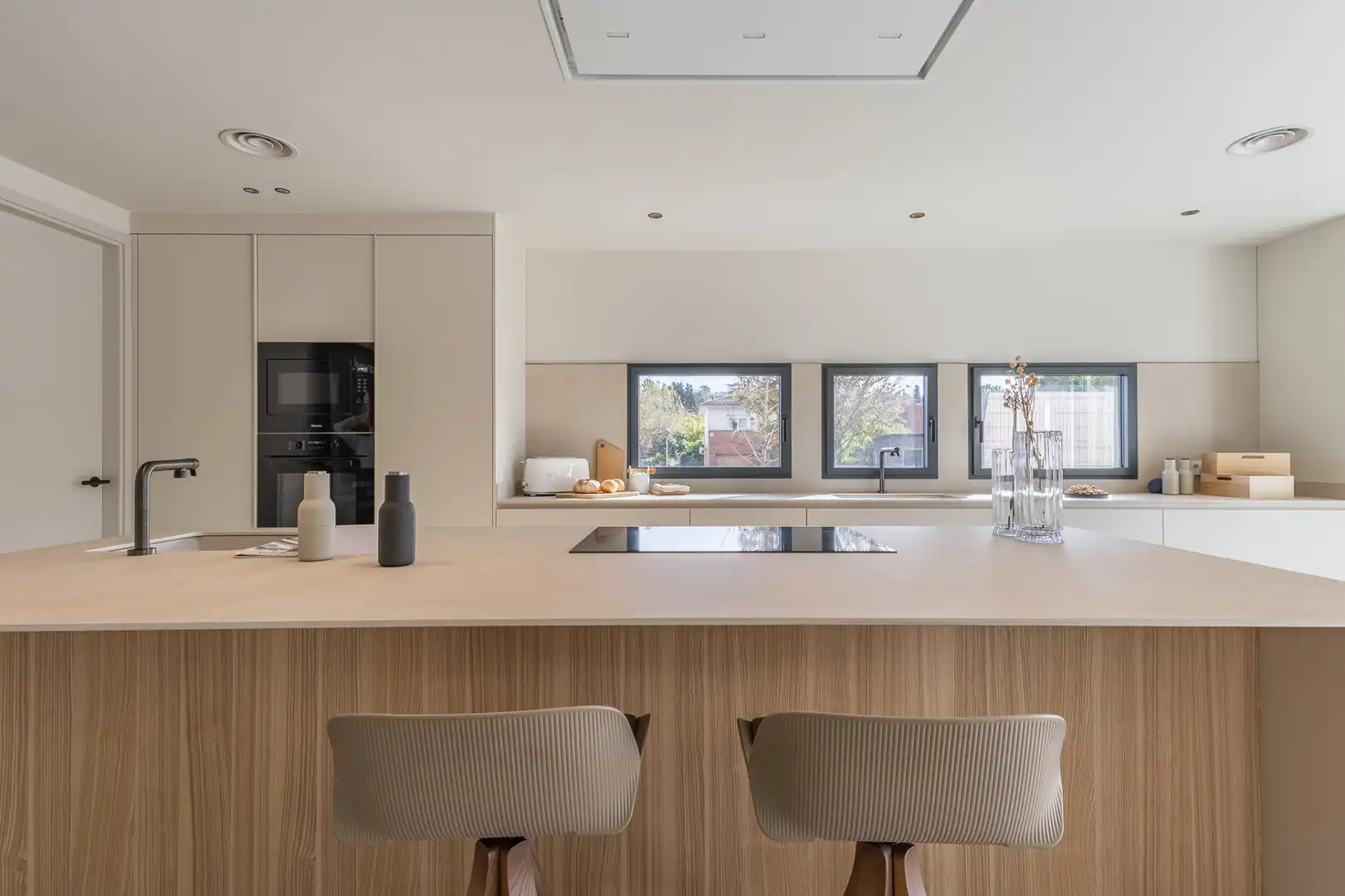Kitchen of Houses for sale in Sant Cugat del Vallès  with Air Conditioner, Heating and Private garden