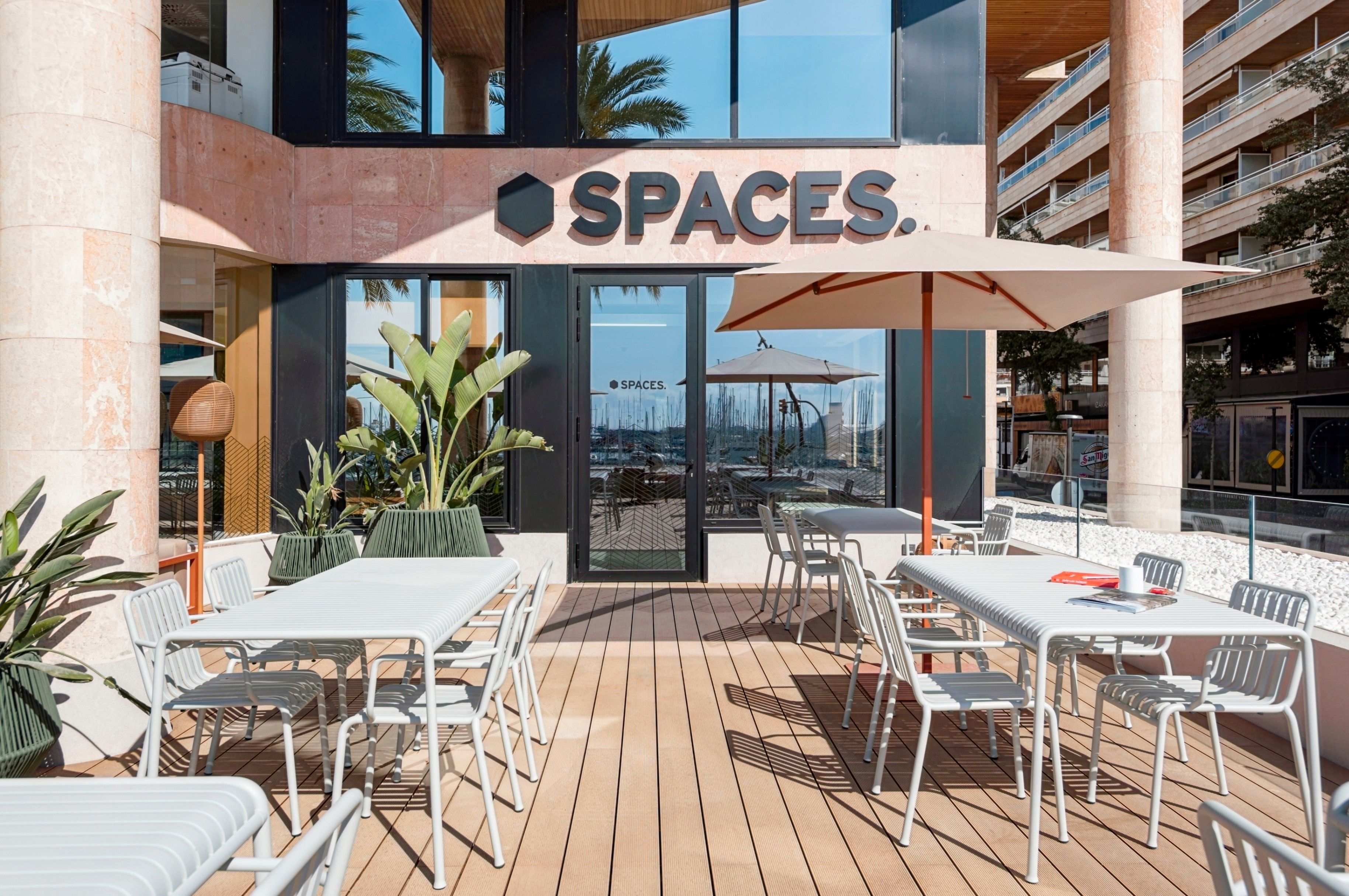Terrace of Office to rent in  Palma de Mallorca  with Air Conditioner, Heating and Furnished