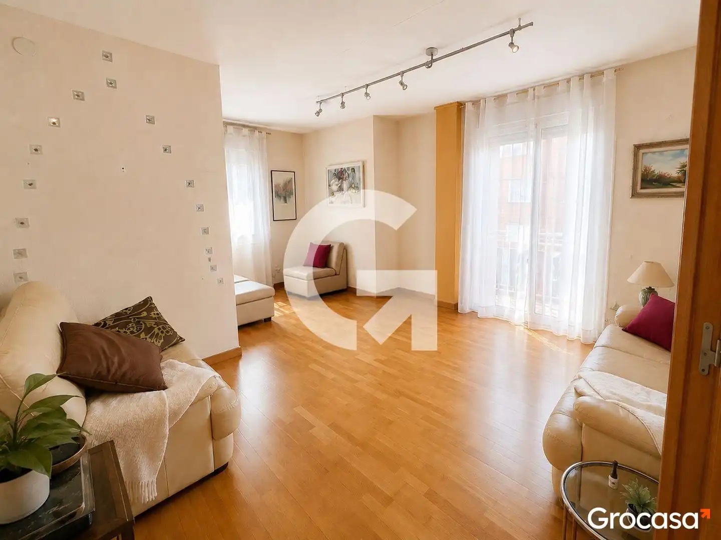 Sala d'estar de Pis en venda en El Prat de Llobregat amb Aire condicionat, Calefacció i Terrassa