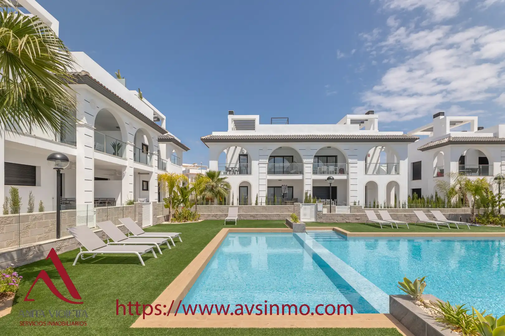 Exterior view of Apartments for rent in Rojales  with Air Conditioner, Terrace and Furnished