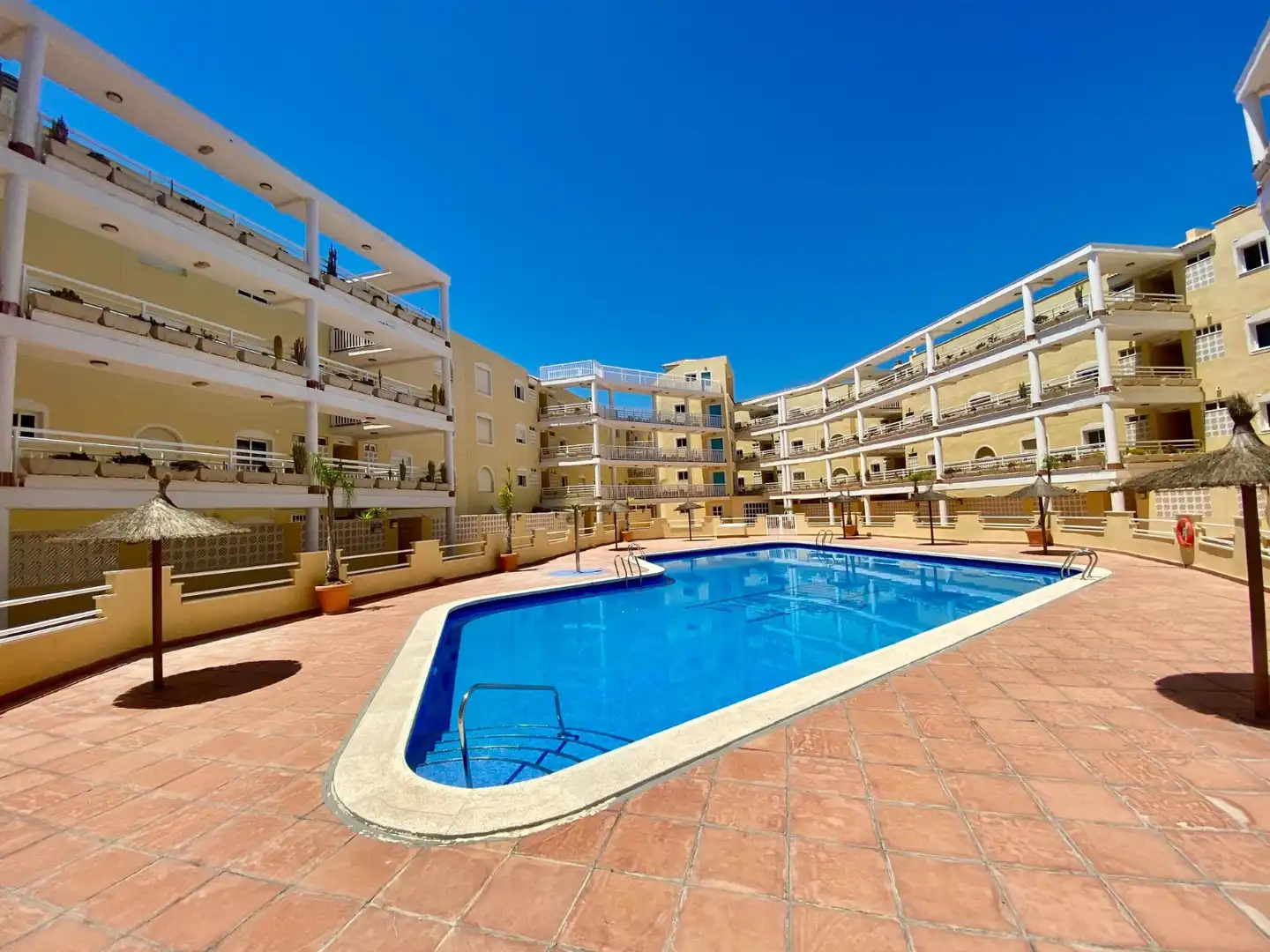 Swimming pool of Apartments for rent in Orihuela  with Air Conditioner, Heating and Terrace