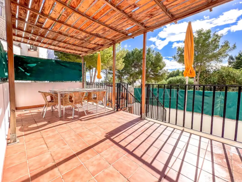 Terrasse von Wohnung zur Miete in Santa Eulària des Riu