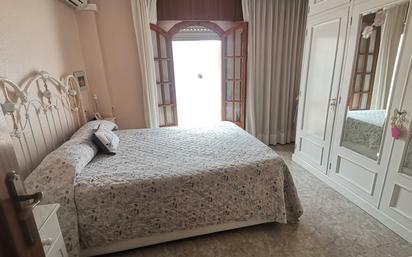 Bedroom of Single-family semi-detached for sale in  Almería Capital  with Air Conditioner and Balcony