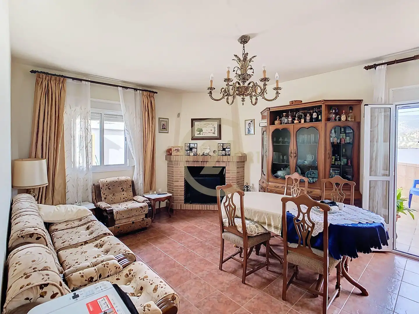 Sala d'estar de Casa o xalet en venda en El Burgo