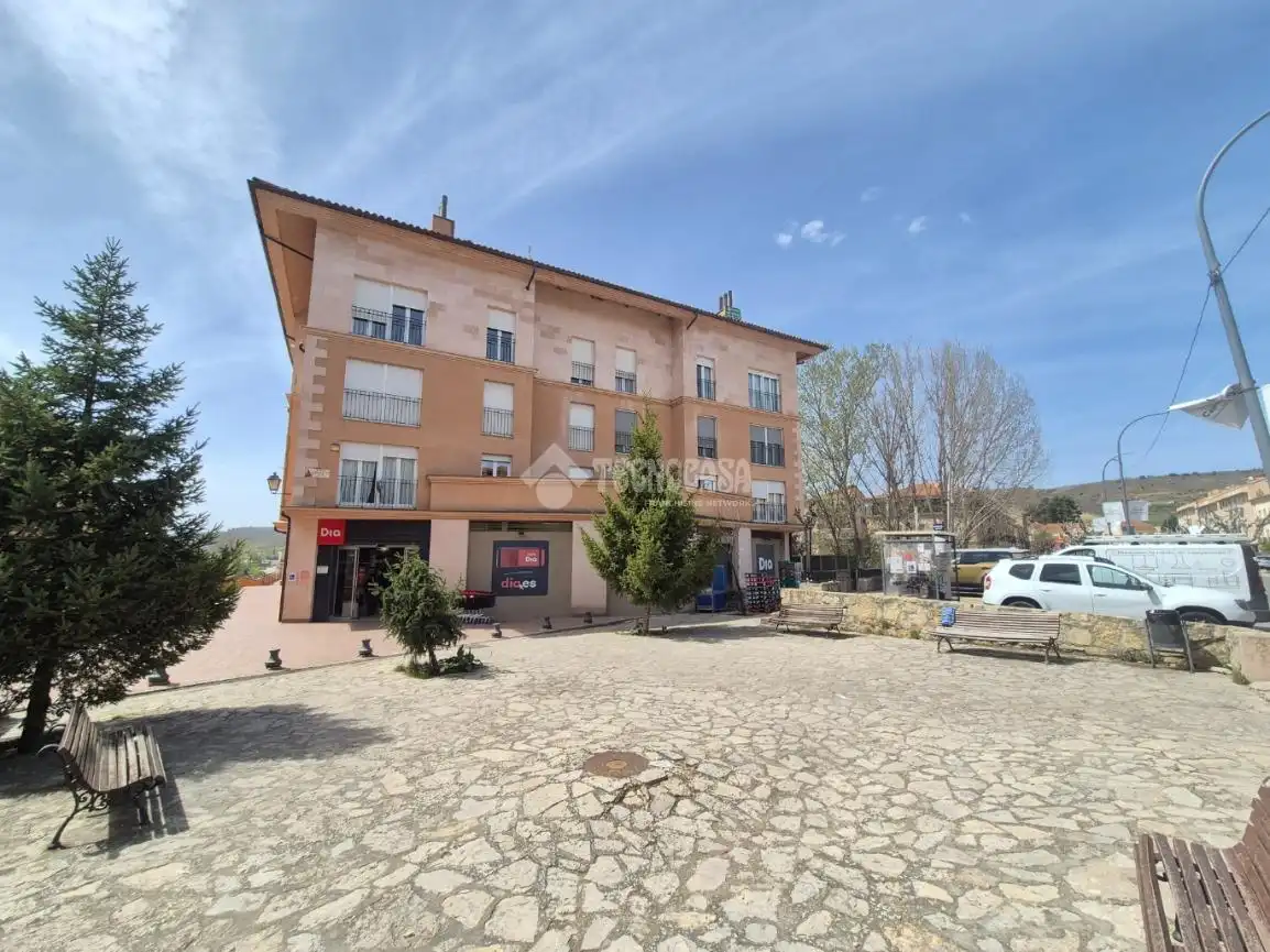 Vista exterior de Piso en venta en Sigüenza con Terraza